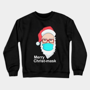 Merry Christmask Crewneck Sweatshirt